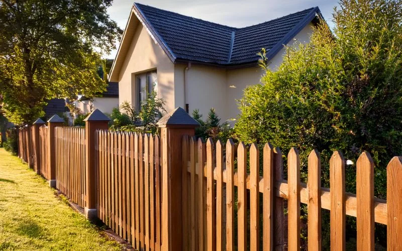 Bygga grindar stangsel staket i tra 15